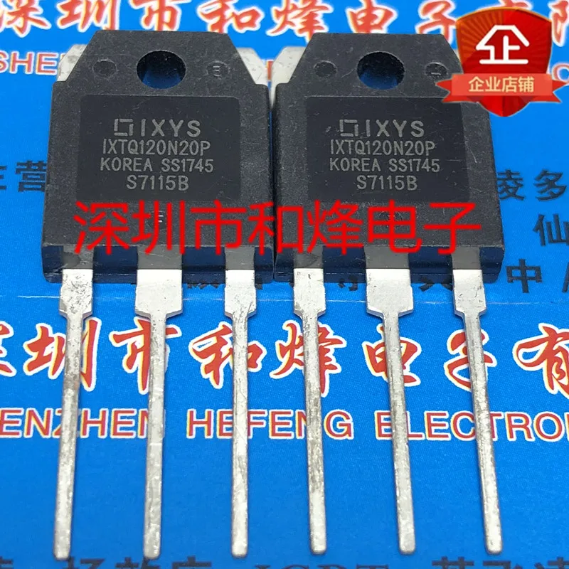 (2 peças) IXTQ120N20P TO-3P 200V 120A