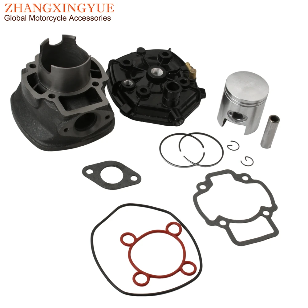 Scooter 70cc 47mm Big Bore Cylinder Kit & Head For Derbi Gp1 Race Open Eu 2 50cc 2T 100080570