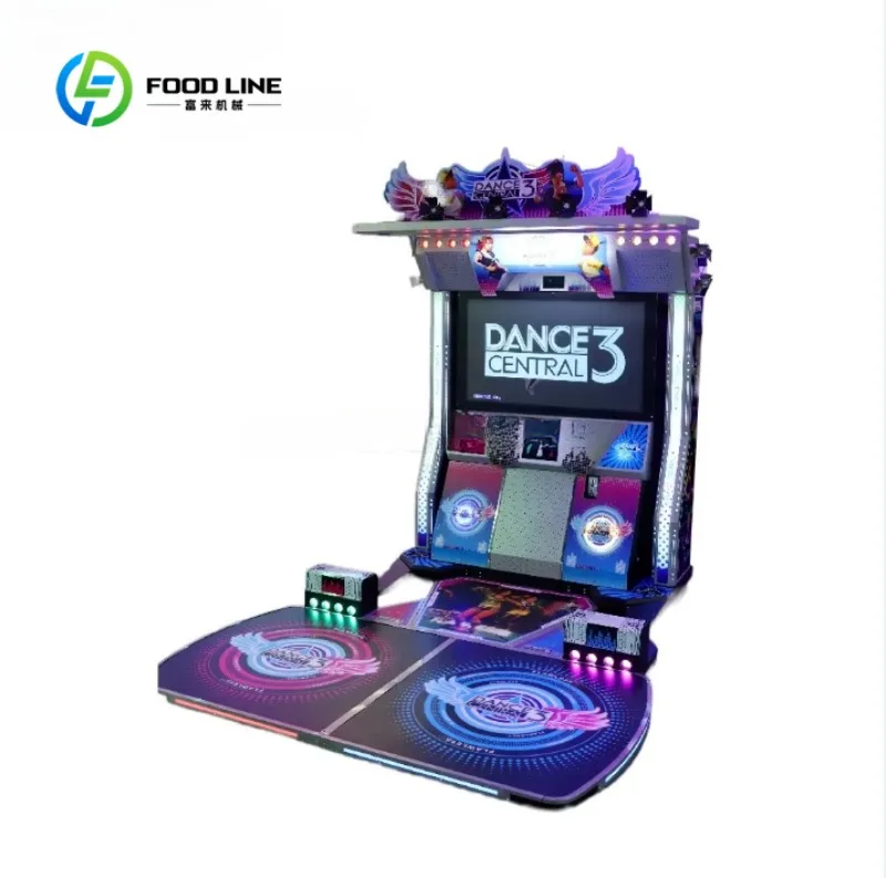 Commercial Dance Arcade Machine High Traffic Attraction Entertainment Equipment for Indoor Play Centers