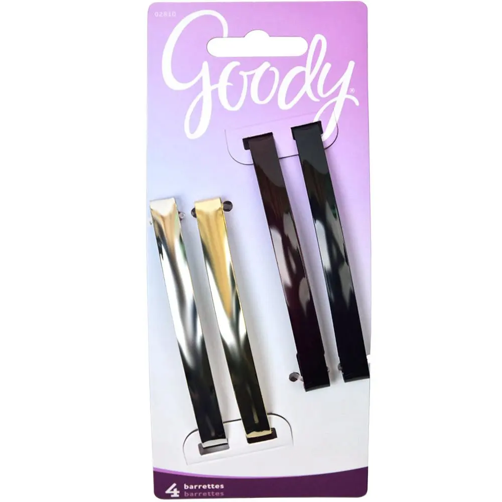 

3' Barrettes with Dome Design for Secure Hold