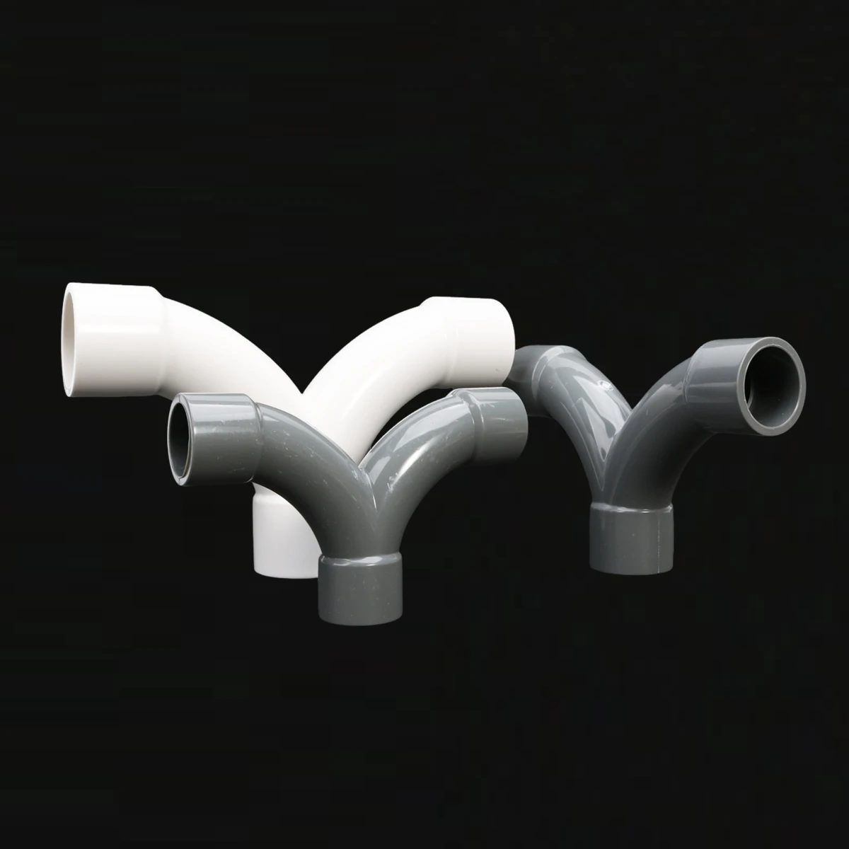 20/25/32mm Large Angle PVC Pipe Tee Connector For Aquarium Fish Tank 3-Way Joints Tube Joints Garden Irrigation Pipe Fittings