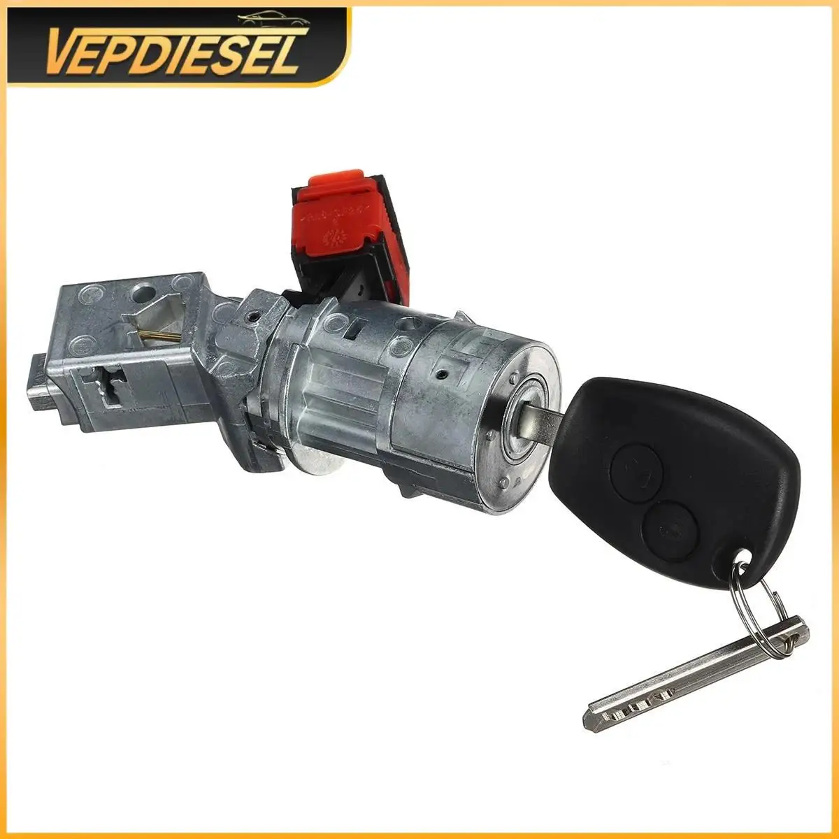 

Ignition Lock Barrel Starter Switch W/Key 7701208408 8200214168 for Renault Vauxhall Fiat 2005-12 N0502064 Car Part High Quality