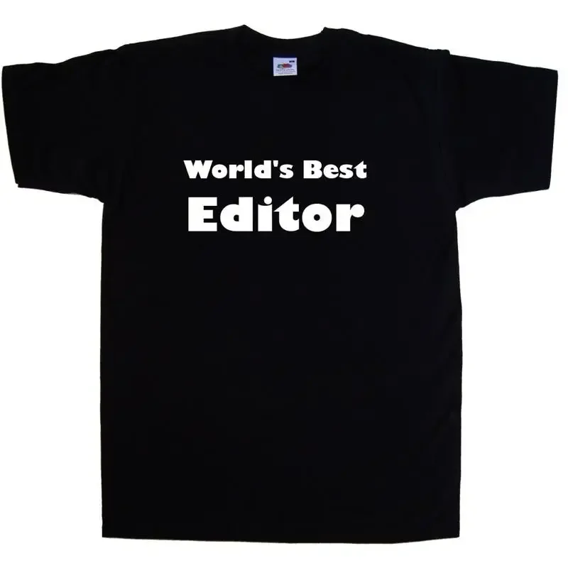 World's Best Editor T-Shirt