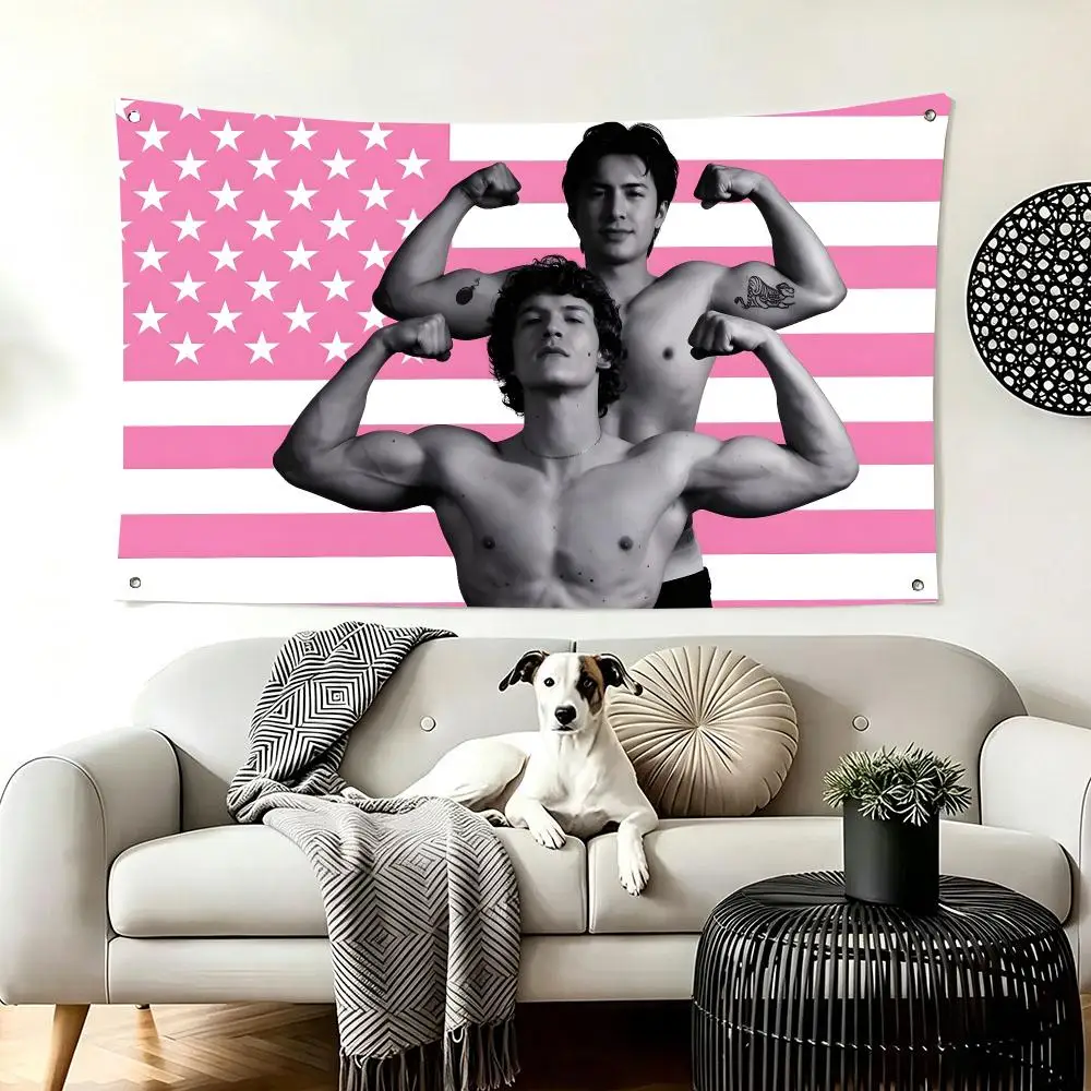 Heated Rivalry Ilya Rozanov Shane Hollander Flags  For Living Room Home Dorm Decor Wall Outdoor Camping Party Banner Gifts