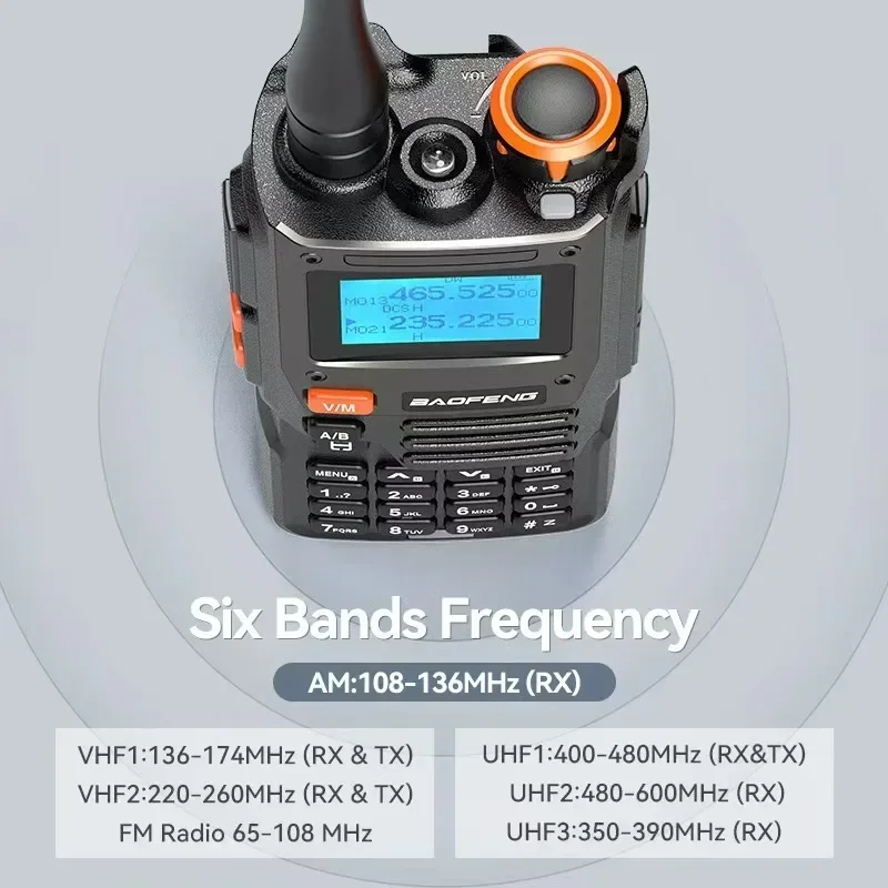 Best  BAOFENG Car Walkie-talkie UV-K61 Radio Fleet Car Handset Outdoor Long Distance