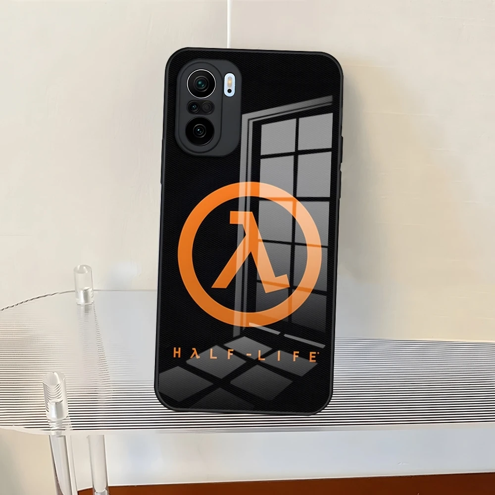 Half Life Game Handy hülle für Redmi 13 12 13c 12c Note 13 Pro Plus 11 12 Pro 10 12s 11s Rückseite aus gehärtetem Glas