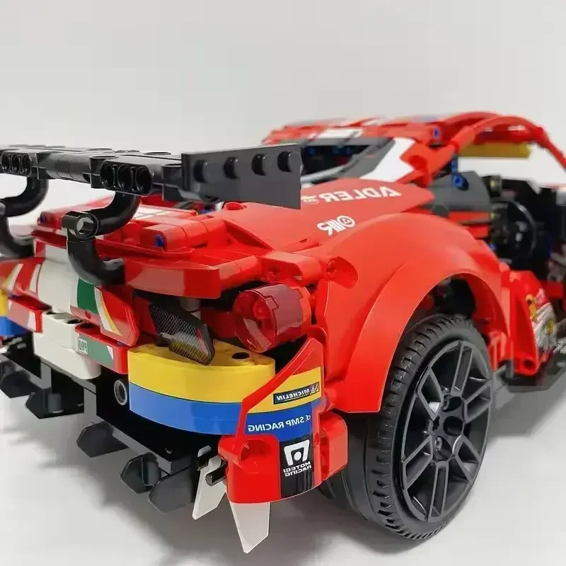 

Technical 488 GTE 1648PCS Racing Car Building Blocks 42125 Bricks Famous Super Sports Car MOC Model Assembly Toy Kid Adult Gifts