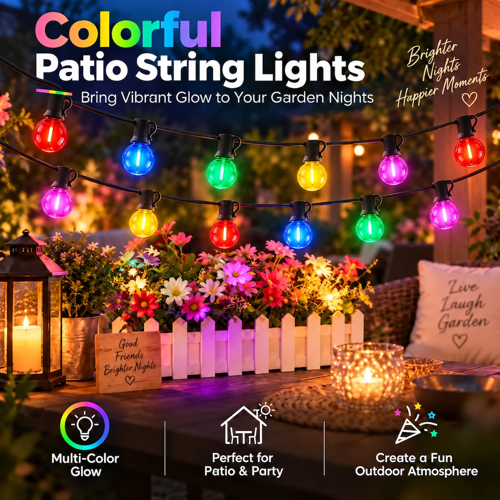 Guirnalda de Luces LED G40 Mul - Smart Garden Kit reseña y precio
