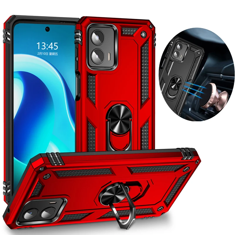 Military Grade Drop Shockproof Protection Cover With Kickstand For Motorola MOTO G 5G Plus 2022 2023 2024 Back Cover Phone Case