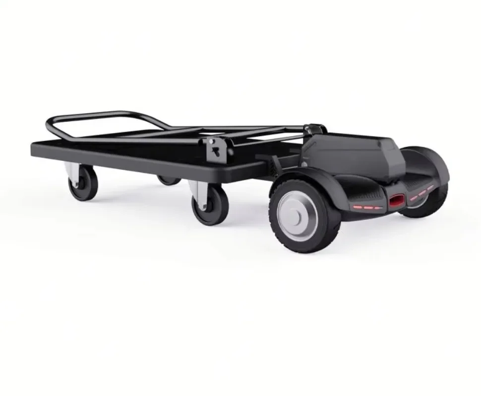 Industrial transportation Flatbed trailer Supply truck Warehouse lifting Lifting power Electric trolley Climbing stairs Platform