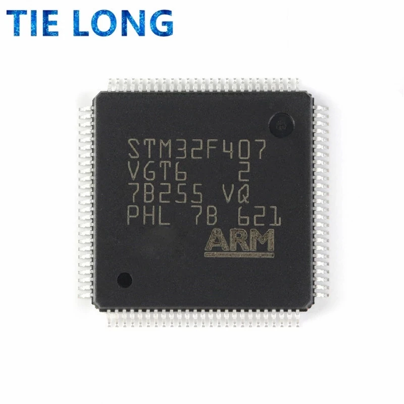 1Pcs STM32F407VET6 STM32F407ZGT6 STM32F407VGT6 STM32F407IGT6 STM32F407ZET6 ZET7 VGT7 and other new original ic chips