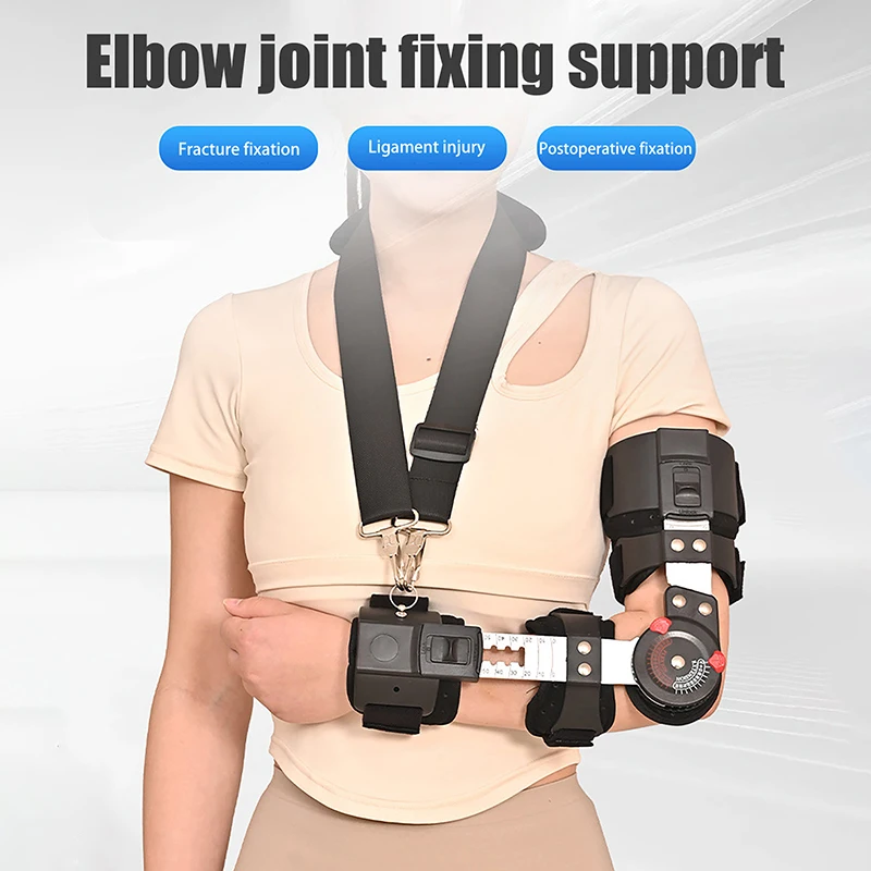 Attelle de Fixation de l'articulation du coude, 1 pièce, écharpe de bras d'épaule articulée pour attelles de soutien, orthèse