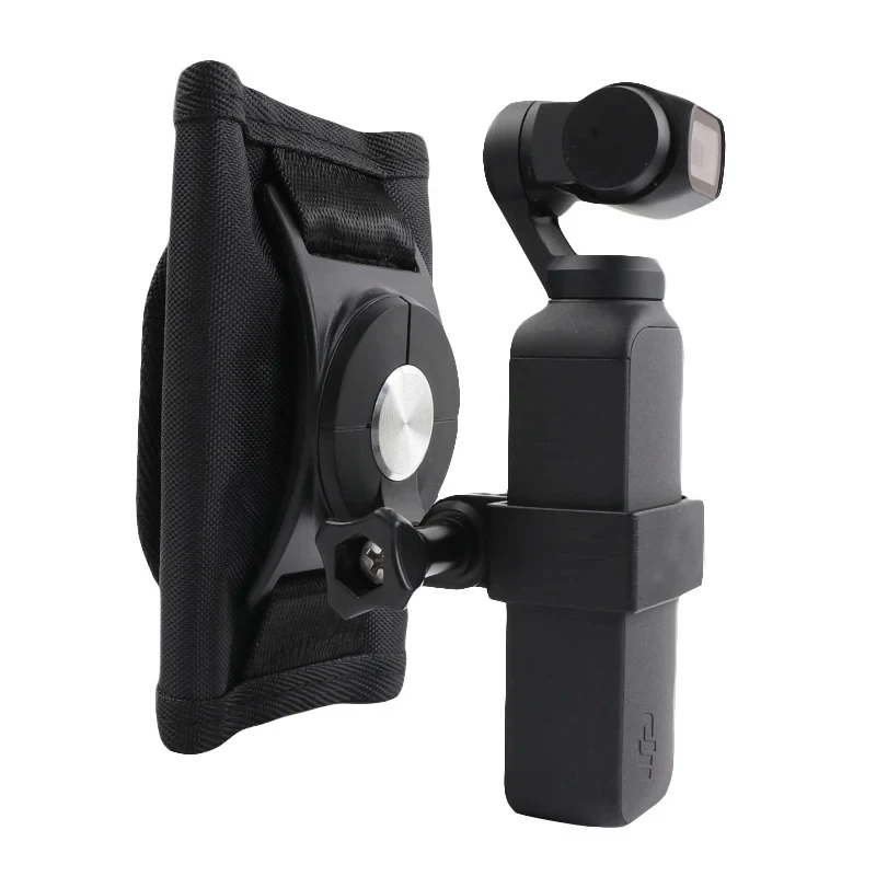 360 Degree Rotation Backpack Clamp Clip Belt for DJI Osmo Pocket 3 2 Quick Release Holder Adapter Bag Bracket Gopro 12 Accessory