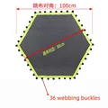 45 inch hexagon