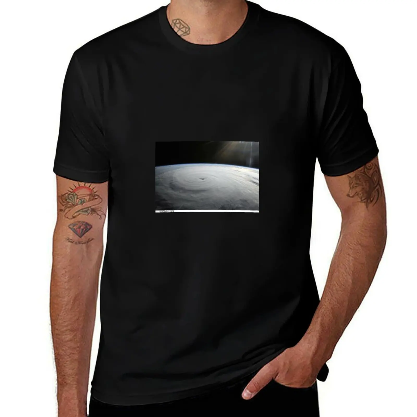 Hurricane Danielle T-Shirt Work Basic Short Sleeve Top T-Shirt