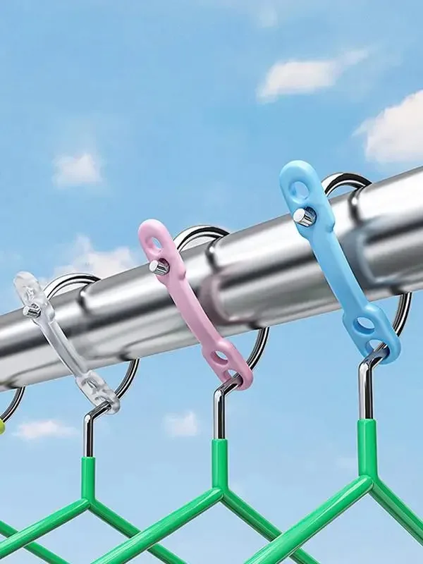 Silicone Windproof Laundry Hanging Buckle Anti-slip Fixed Lock Hanger Clothes Hanging Organizer Hooks Outdoor Rack Clips