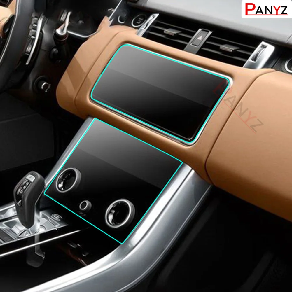 Image of Auto zentrale Klimaanlage Navigations bildschirm TPU-Schutz folie für Land Rover Range Rover Sport L494 Mode L405 Velar 2010-20
