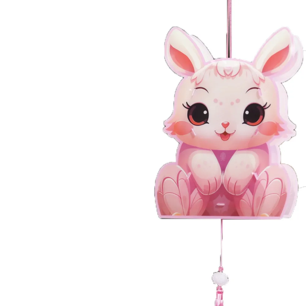 

Cute Middle Autumn Festival Lantern LED Light DIY Craft Festival Lantern Material Kits Handmade Chinese Style