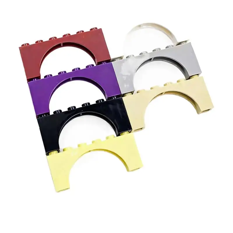 100Pcs 15254 Arch 1X6X2 Thick Top Reinforced Underside Block Moc Color Compatible With 15254 Brick DIY Parts