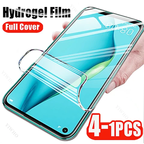 4-1 шт., Гидрогелевая Защитная пленка для Huawei Nova 9 Pro/9SE/P60/P50/P40 Pro/P60Art/P40Lite