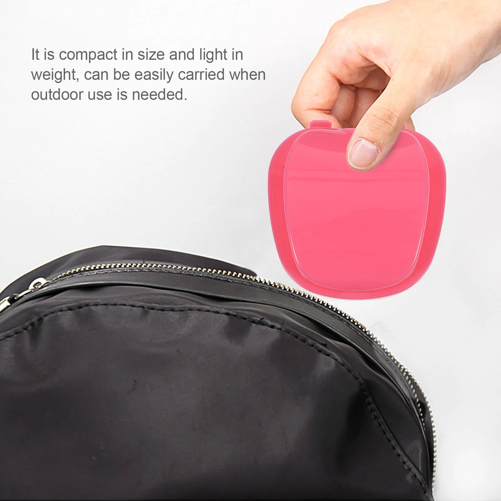 

4Pcs Denture Container Portable Retainer Cases Household Storage Supplies Travel Outdoor Daily Use Convenient Denture Box