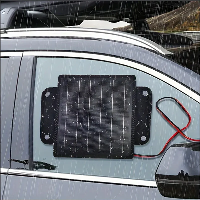 Cargador lento de Panel Solar de 50W para batería de coche, mantenedor de batería Solar, coche, camión, barco, RV, motocicleta, remolque marino, banco de energía