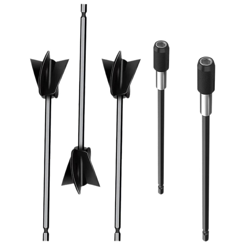 

1Set Resin Mixer Paddles Epoxy Mixer Paddles Paint Stirrer Drill Attachment Deep Resin Paint Epoxy Mixing Paddle