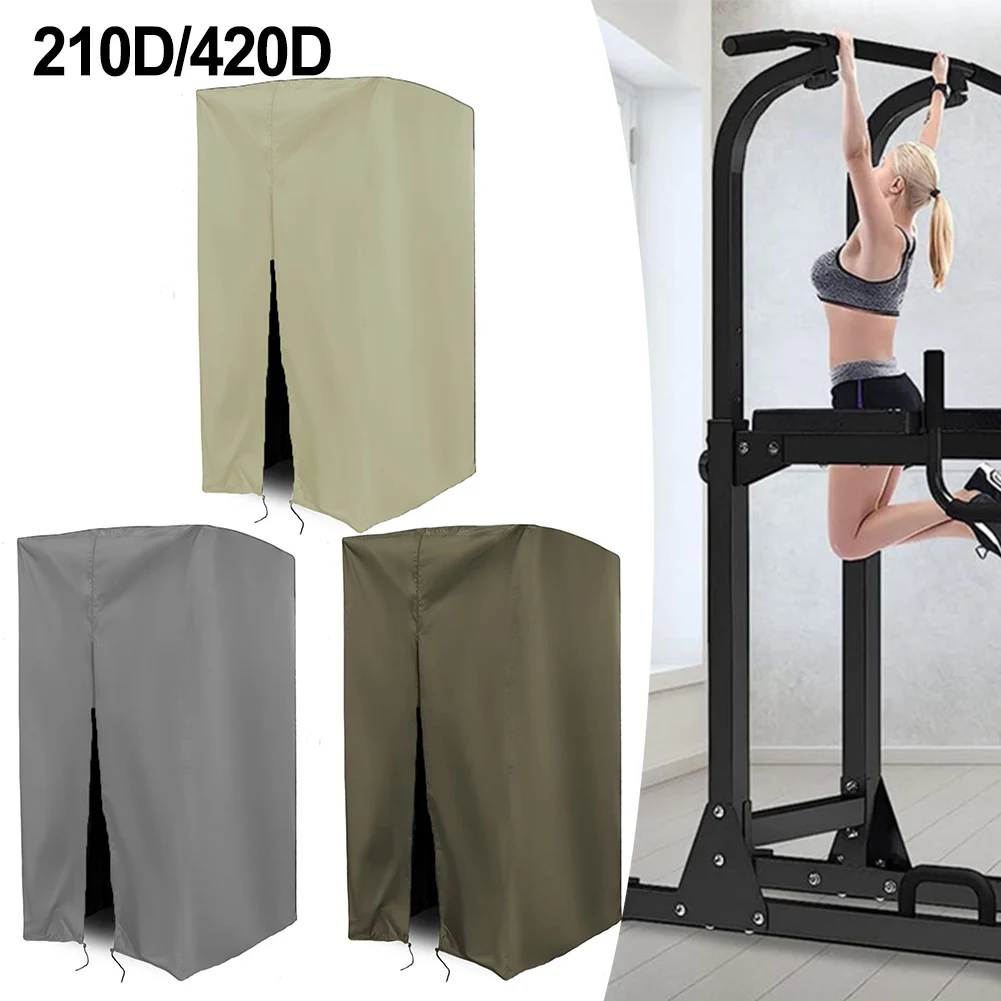 Cubierta de barra de dominadas para exteriores, 102x107x163cm, tela Oxford 210D 420D, cubierta impermeable a prueba de polvo, accesorios para equipos de Fitness