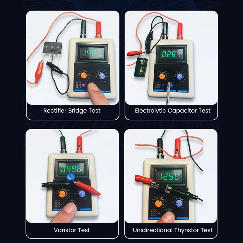 0V-3500V IGBT Voltage Capability Transistor Tester Diode MOS Triode LED Voltage Capability For MOV Tester