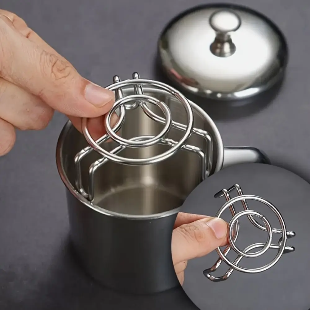 Stainless Steel Steam Rack 2 Size Multifunctional Mini Steam Rack Steamer Cooking Height And Height Steaming Rack Health Pot