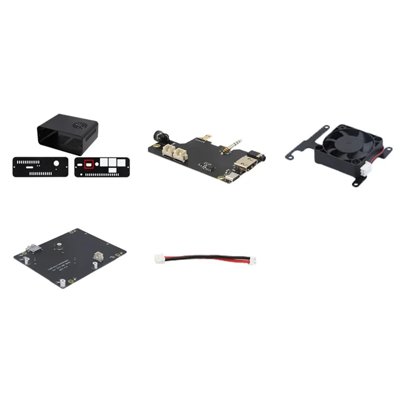 

Комплект L52A-Naspi Lite + плата расширения X823 + плата адаптера X-C2 + чехол для Raspberry Pie SATA HDD/SSD сервер хранения NAS