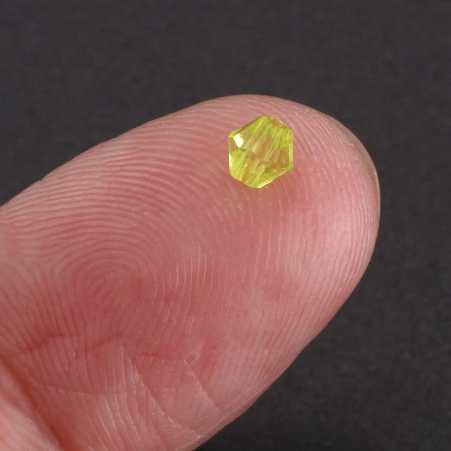 FZFZ 2000 혼합 바이콘 아크릴 작은 스페이서 비즈 4x4mm