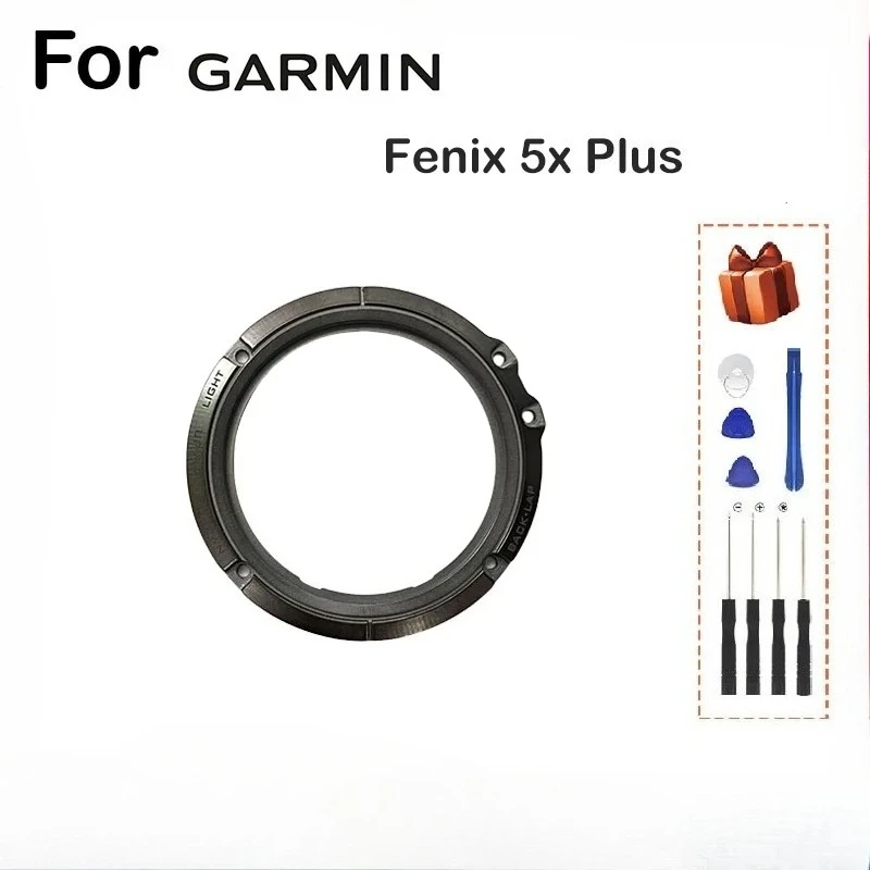 Neu für Garmin Fenix 5x Plus Smartwatch LCD-Bildschirm mit Rahmen + Schutzglas Reparaturteile Ersatz – Detail 3