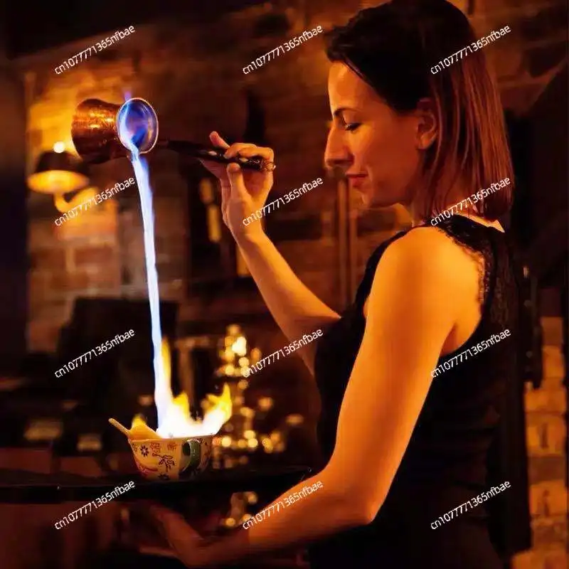 

Professional Aluminum Alloy Flambe Cup - Turkish Handmade Coffee Pot with Copper Plating, also as a Mug