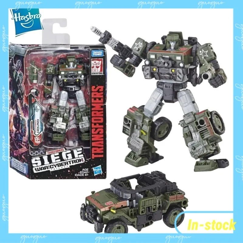 【In-stock】 Hasbro Variable Toys Decisive Battle Cybertron Siege Inspector D-class Animated Characters Collectible Model Toys