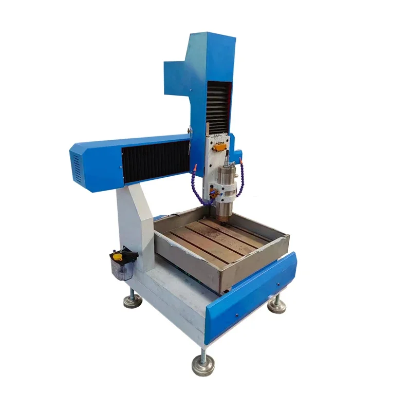 Mini desktop style CNC Router 4040 6060 for soft metal engraving