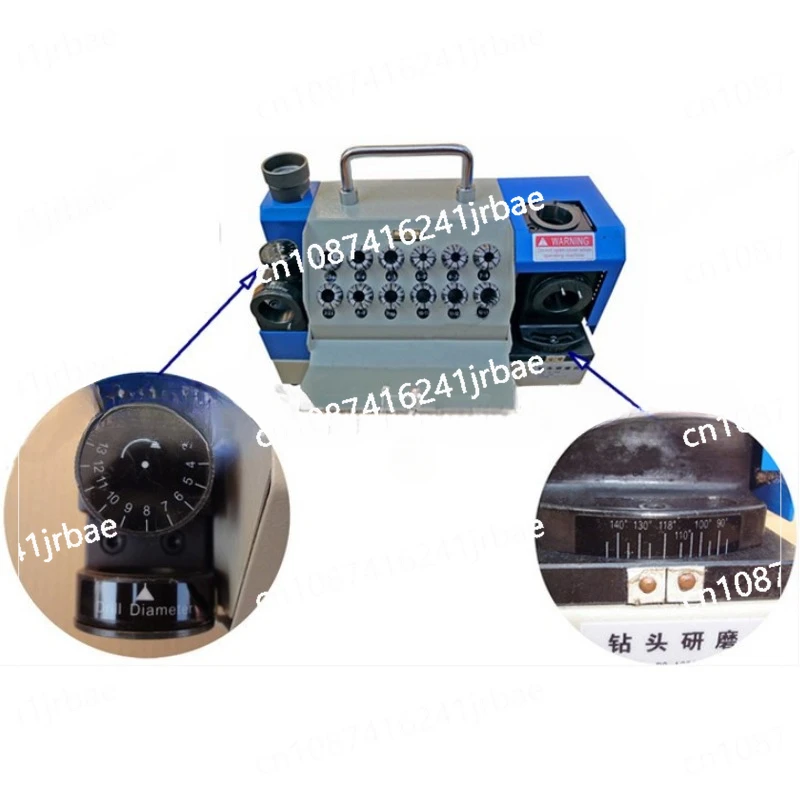 HY-13 Portable Electric Drill Bit Grinder Automatic High-Precision Integrated Drill Bit Sharpener/Grinder  220V/180W