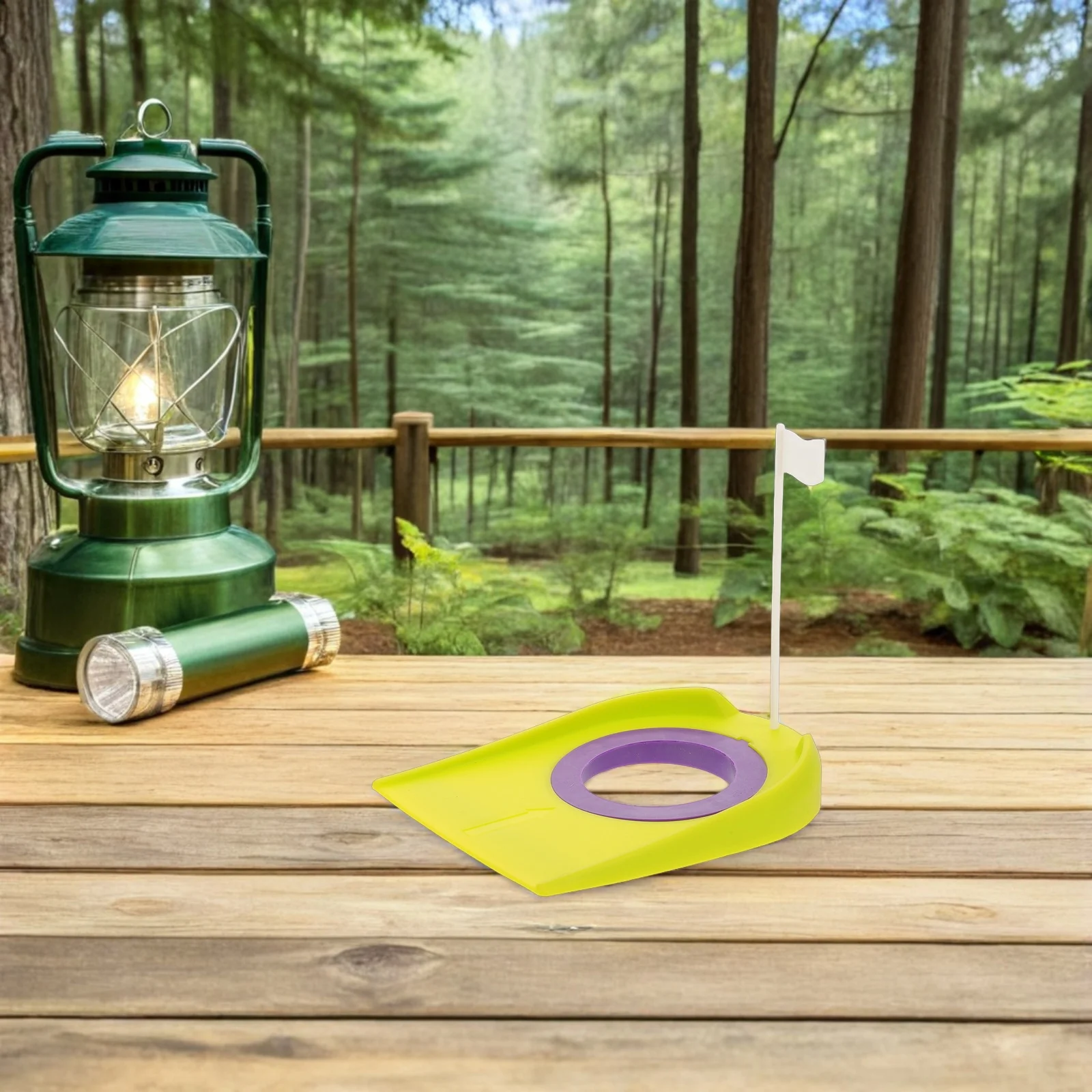 

6pcs Golf Practice Cup Realistic Green Indoor Putting Mat For Home Office Backyard Portable Training Aid Durable Pvc Hole Cup