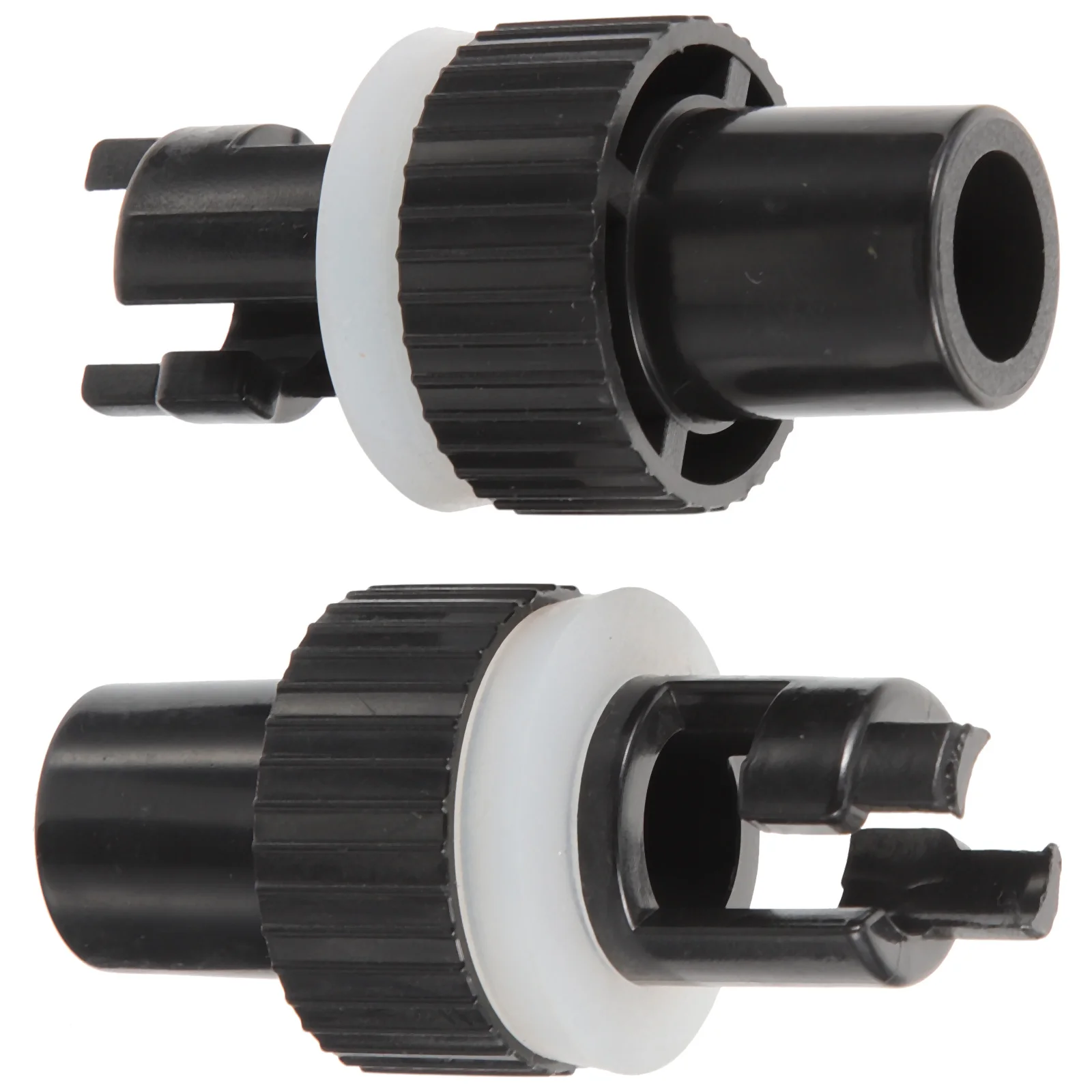 

2Pcs High Strength Valve Adapter Convenient Anti-Leakage Inflation for Kayak Rubber Dinghy Boats Air Valve Adapter