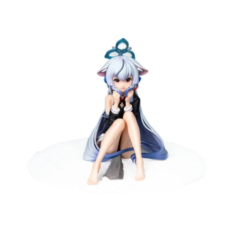 Haruhara Kona Figure Azur Lane Figma Kawaii Beautiful Girl Sitting posture Anime peripherals Haruhara Konae Model Doll Ornament