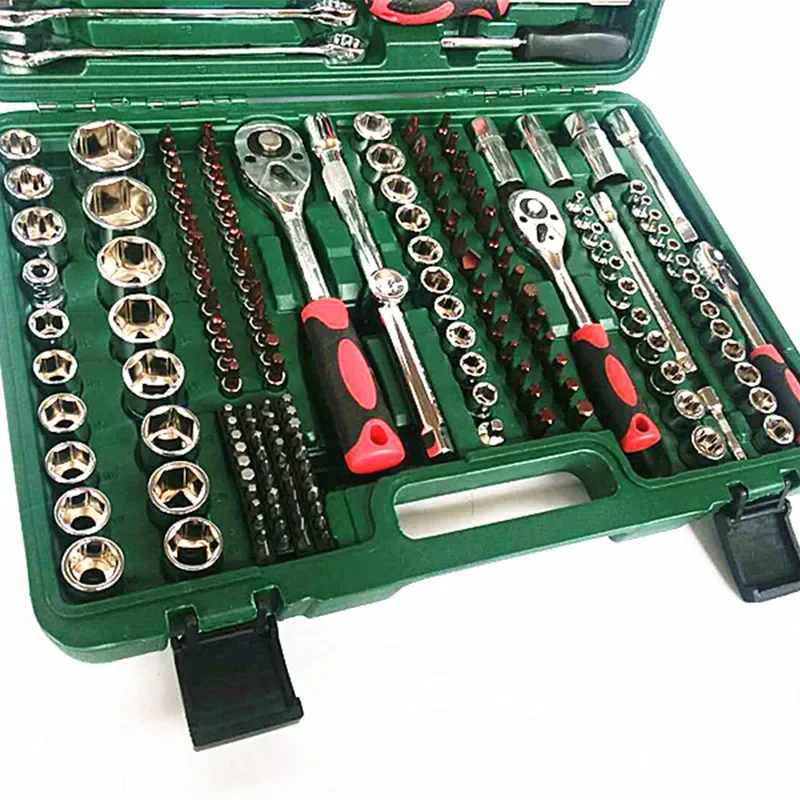 Auto Repair Tools 216-piece Socket Wrench Tool Set