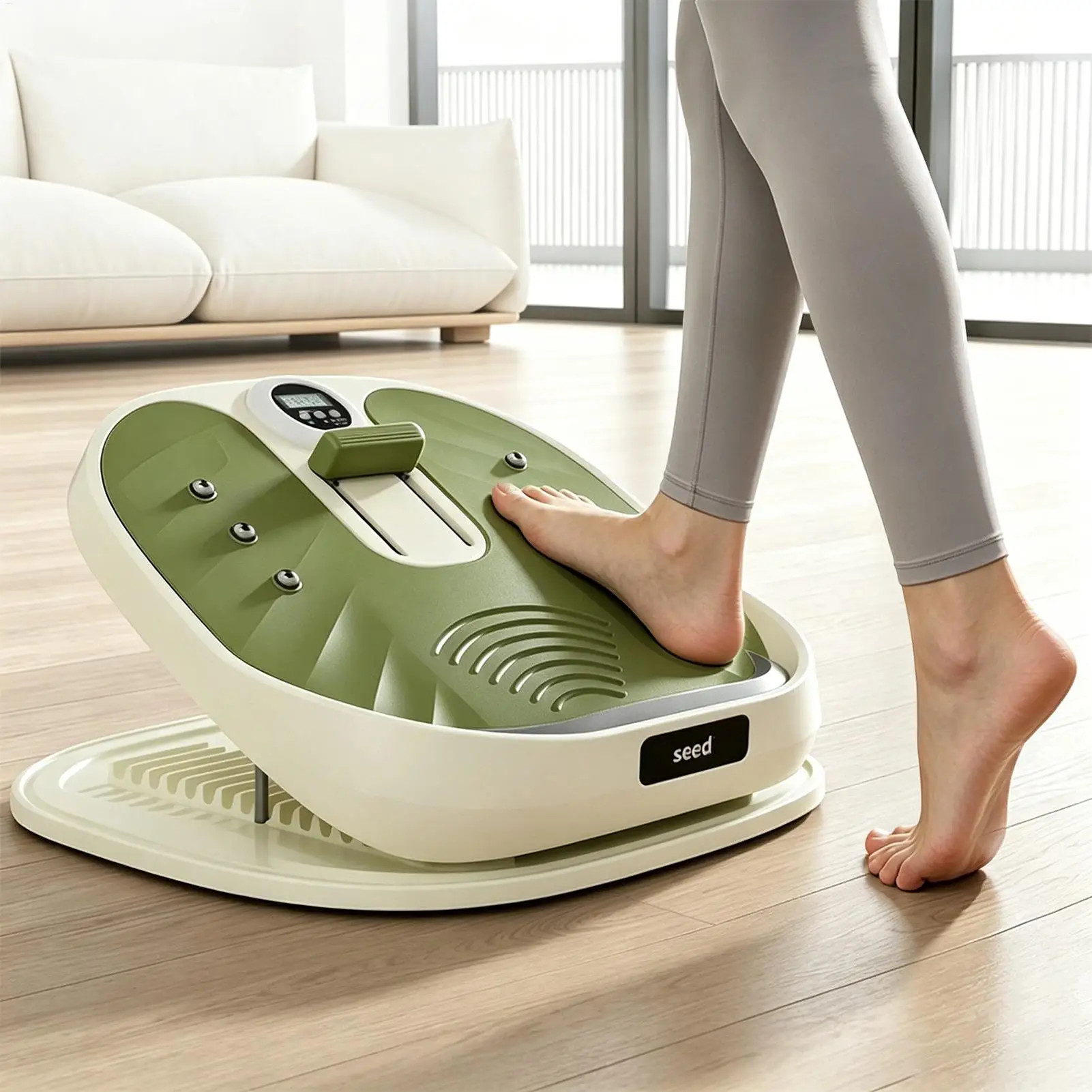 Slant Board for Calf Stretching 300lb Weight Capacity Adjustable Feet Stretcher Feet Workout Slant Board for Gym Yoga Workout