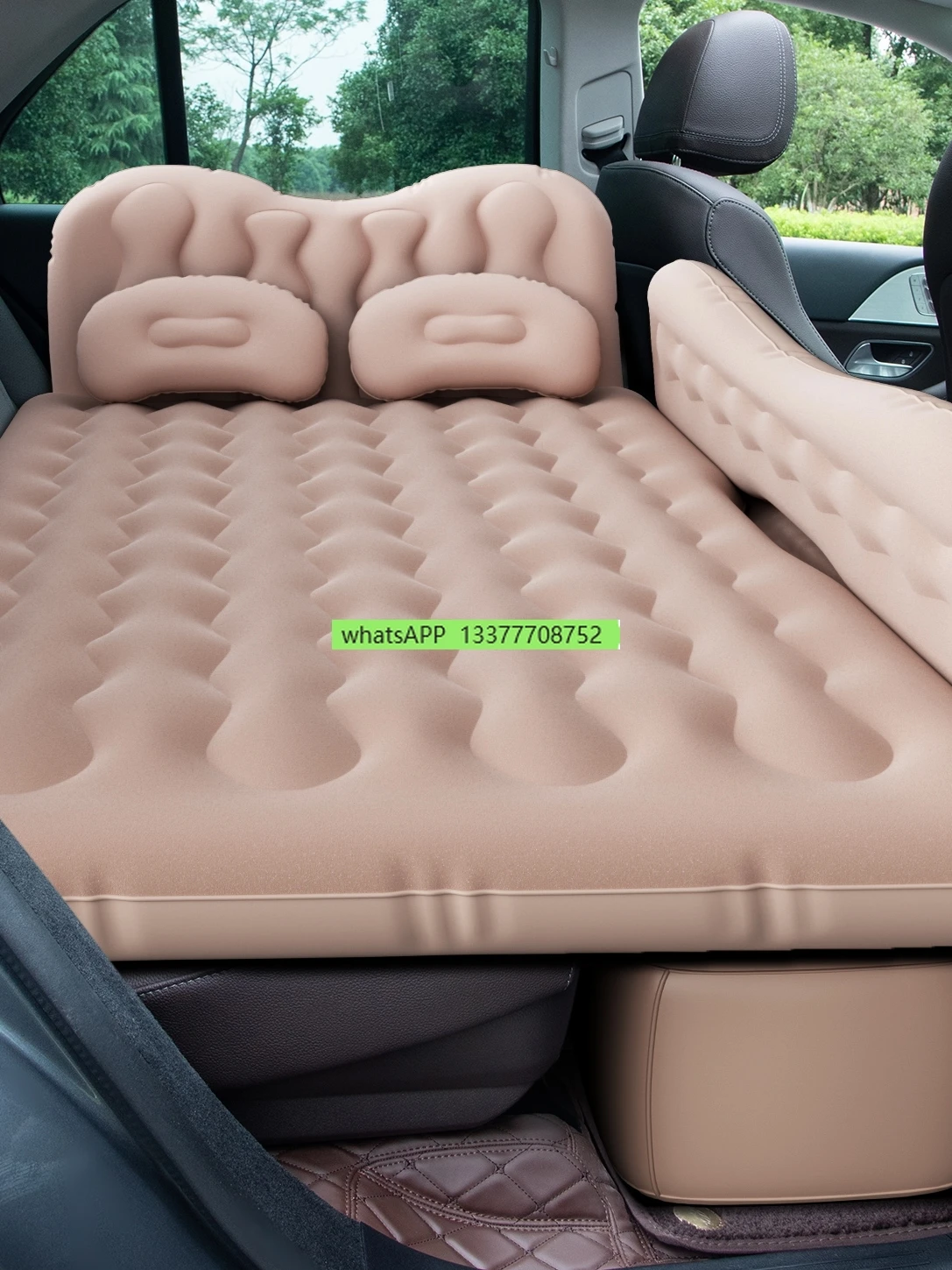 

Vehicle-Mounted Inflatable Bed Car Rear Mattress Travel Mattress Sedan Sleeping Artifact