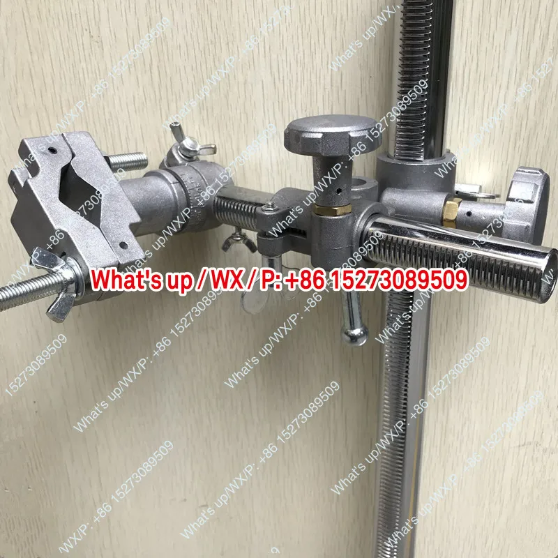 Automatic welding fixed adjustment bracket argon arc welding gun universal multi-angle displacement fixture two  gun holder