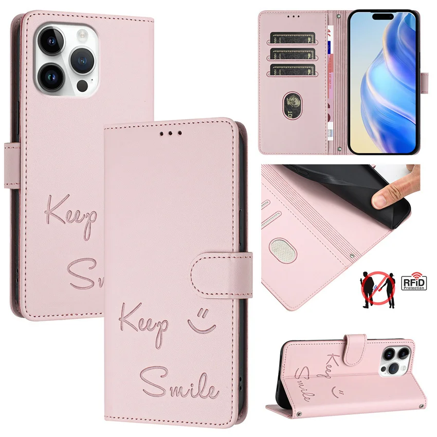 Etiqueta de texto flip case para iphone 16 15 14 13 12 11 pro max xs xr 7 8 plus se 2 3 slot para cartão carteira suporte telefone capa de livro