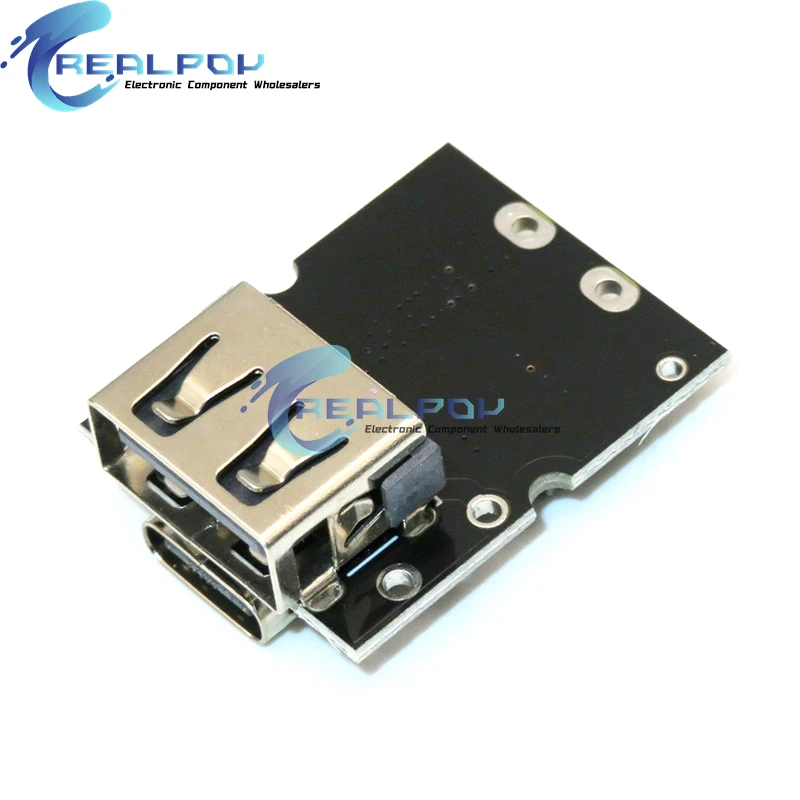 High-precision 5V 1A / 2A charge-discharge integrated module Type-C / Micro USB input compatible with 4.2V lithium battery Boost