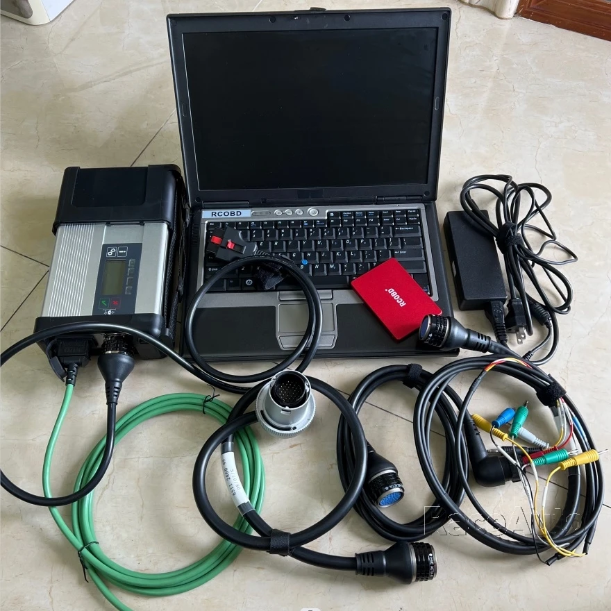 

Mb c5 Star SD CONNECT WIFI DOIP D630 Laptop 4G Newest Software Ssd ODB CABLES Full Diagnosis Super Ready to Use 12V 24V SCANNER