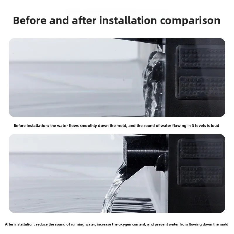Mijia fish tank outlet, upgrading of Mijia smart fish tank accessories, filter module, and filter material modification
