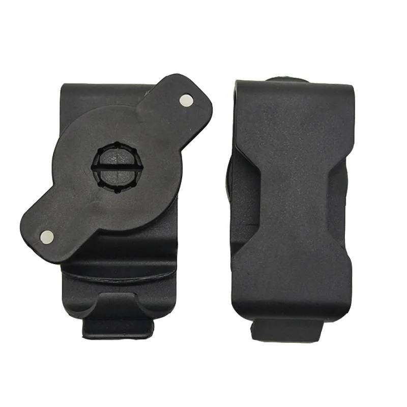 Tactical Kydex Belt Clip Belt Loop Sheath 360 Degree Rotation Holster Back Clip with Screws 360 Degree Rotation