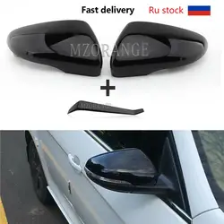 Side Mirror Cover For Volkswagen MK6 Golf 6 GTI 2009-2019 Side Mirror Caps Cover Rearview Mirrors Case Tools Crowbar Accessories